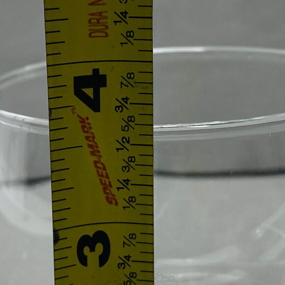 Crown Royal Whiskey Glass 10 Oz Low Ball Rock Glass 8 Point Bottom Italy - Picture 11 of 12